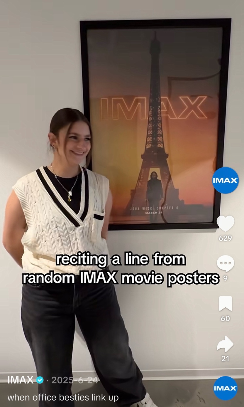 IMAX office besties