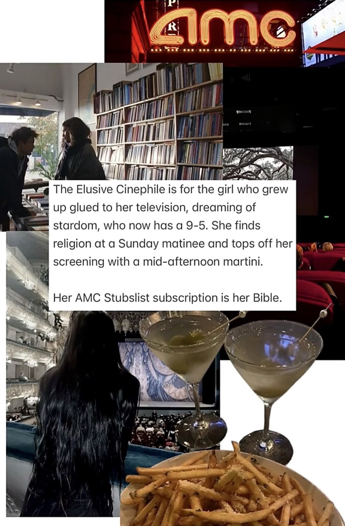 The Elusive Cinephile persona