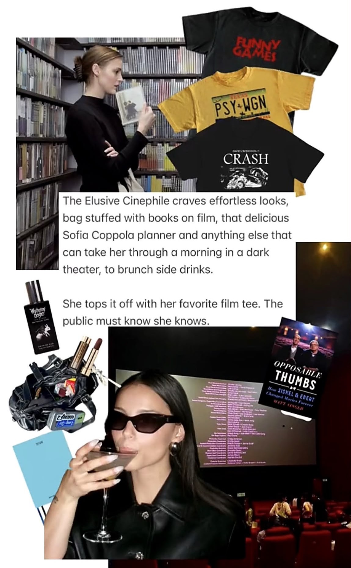 The Elusive Cinephile style